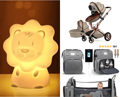 Baby stuff cover photo collage