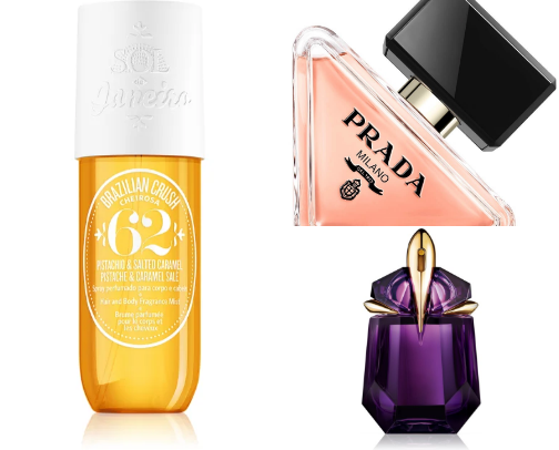 Parfume cover photo collage