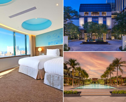 Money can't buy the joy you'll experience at these hotels. 🏖️🛫🚢 cover photo collage