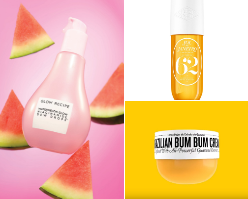 Beauty products I cannot live without! cover photo collage