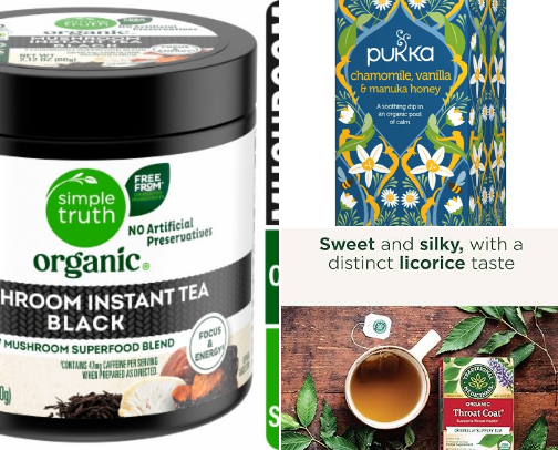 Teas & Herbs cover photo collage