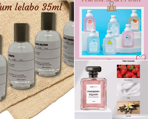 Parfum Wanita Kekinian cover photo collage