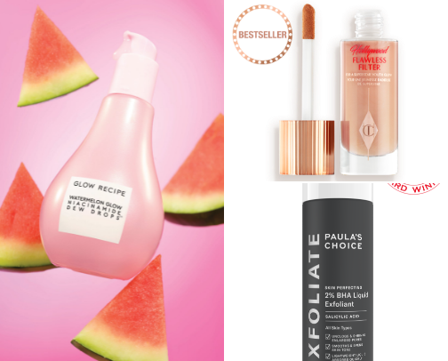 My favorite beauty recs cover photo collage