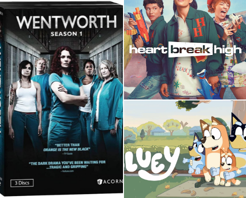 Australian TV shows that hit it big in America cover photo collage