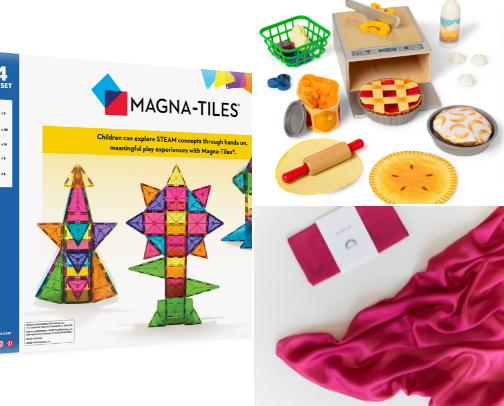 Open-ended toys we’ve used for years cover photo collage