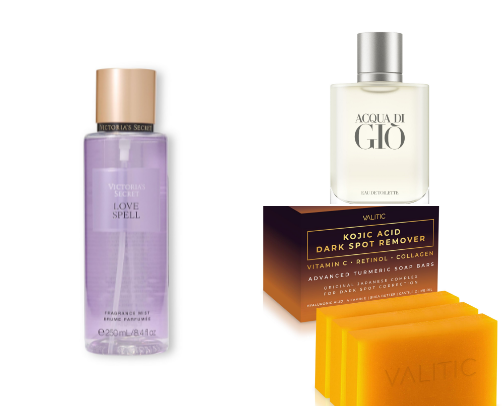 My Bath and body recommendations cover photo collage