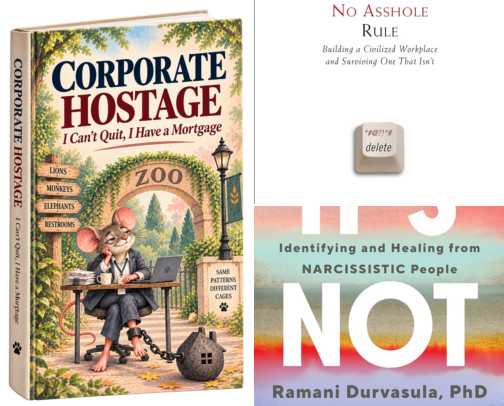 What to Read When Your Boss Is the Problem cover photo collage