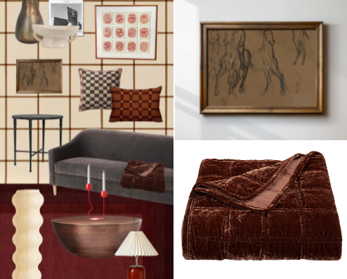 Rusty Living Room with Metal Accents | Rooms I Picture cover photo collage