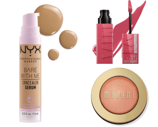 affordable makeup cover photo collage