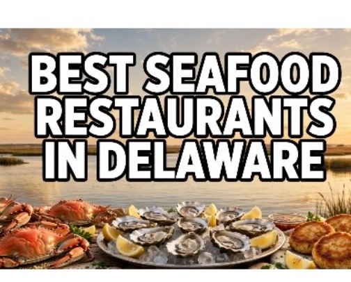 Best Seafood Restaurants in Delaware cover photo collage