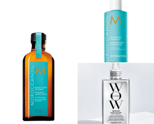 hair product cover photo collage