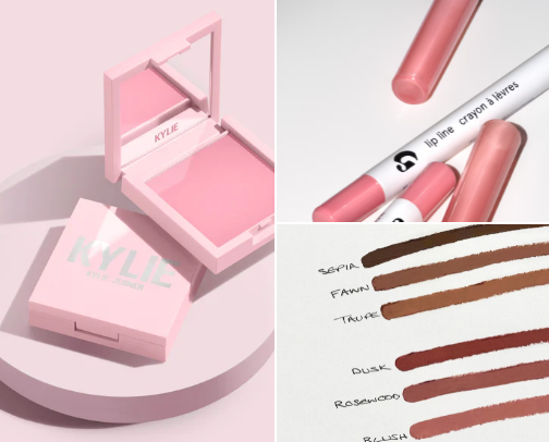 current makeup favs cover photo collage