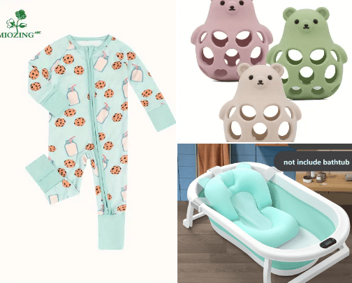 Temu - Baby and Toddler cover photo collage