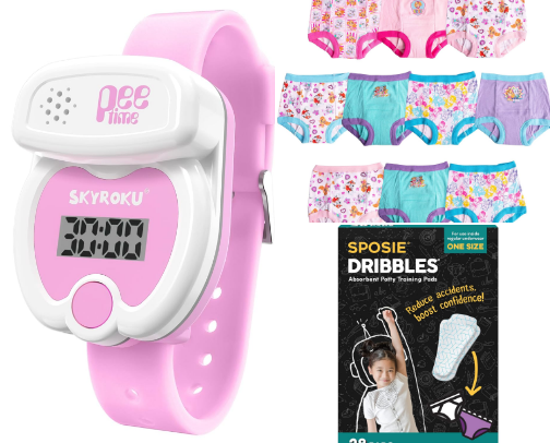 Potty Training Essentials cover photo collage