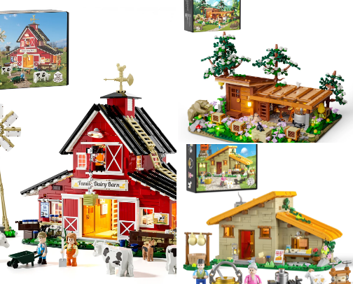 LumiBricks Building Blocks cover photo collage