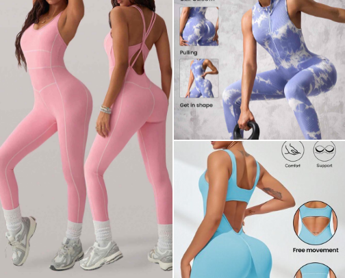 Fitness Wear that Make people Stare! cover photo collage