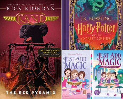 Tween Reads cover photo collage