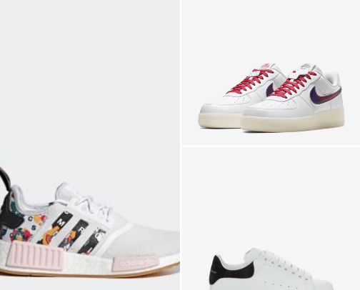Shoes cover photo collage