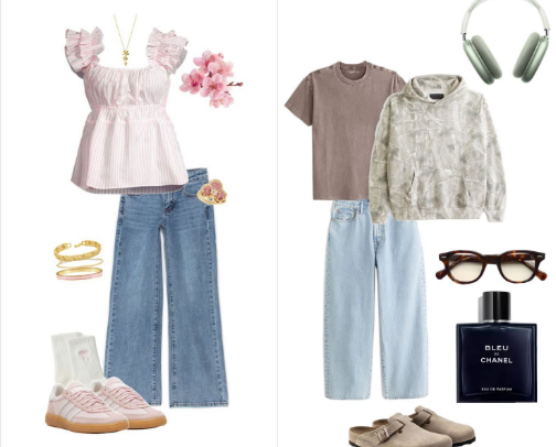 Teen Back to school outfits cover photo collage