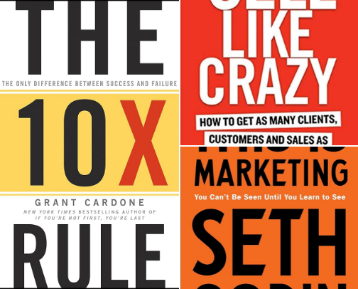 Top 10 Books for Startup Founders Struggling to Grow (Read Before Giving Up) cover photo collage