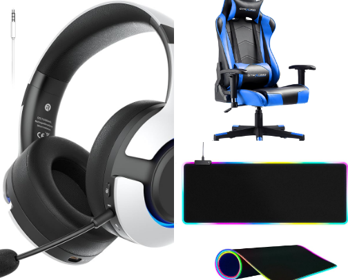 Gaming cover photo collage