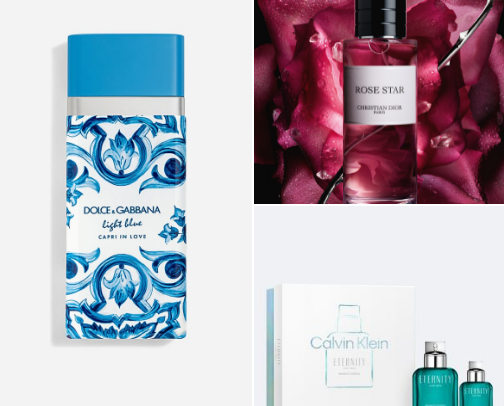 PERFUMES cover photo collage