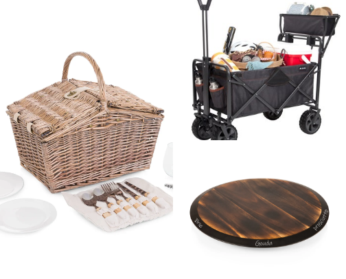 Time for a Picnic cover photo collage