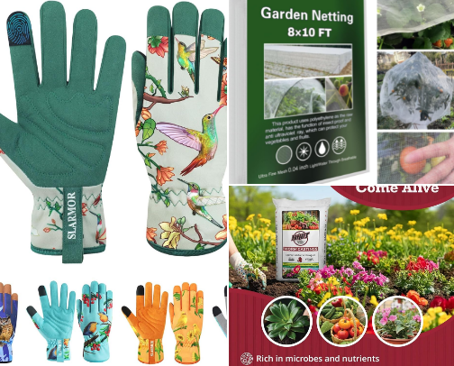 For the Beginner Gardener cover photo collage