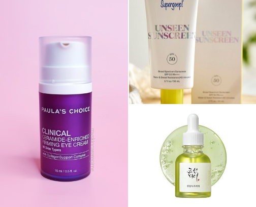 Skincare, with love ❤️ cover photo collage