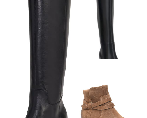 Boots, Heels, Sandal, Tennies and flip-flops cover photo collage