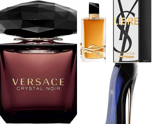 Favorite women perfumes 💃 cover photo collage
