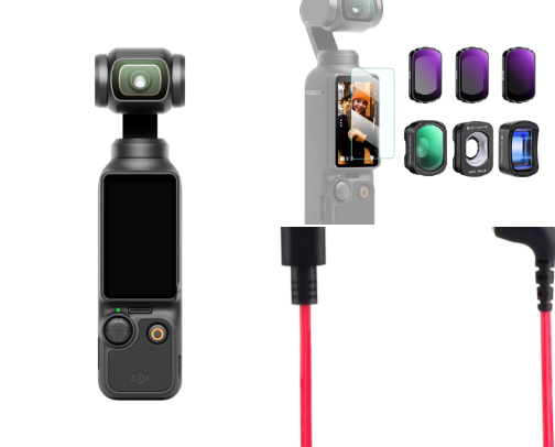 my tech set-up for vlogging cover photo collage