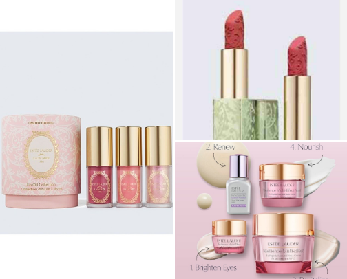 Estee lauder la duree new amazing collection cover photo collage