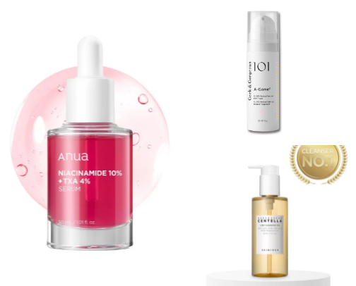 Skin care🧖🏼‍♀️🫧🌸 cover photo collage