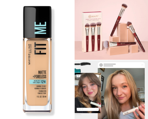 My favorite beauty recs cover photo collage