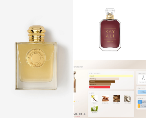 My go to perfumes cover photo collage