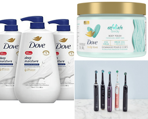 My daily body care routine cover photo collage