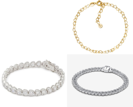 Elegant bracelet!  ๋࣭ ⭑ cover photo collage