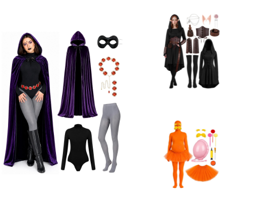 Unique Amazon Halloween Outfits 2026 cover photo collage