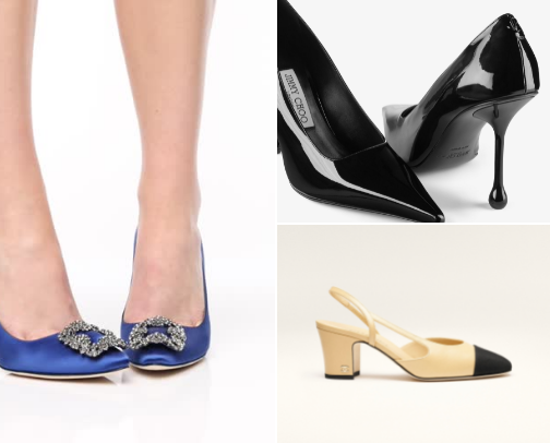 Timeless Steps: Vintage Luxury Heels I Wear! 👠✨ cover photo collage