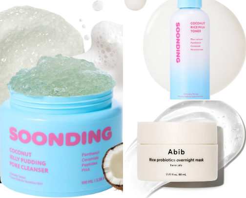 For sensitive skin & babes starting their skincare journey! cover photo collage