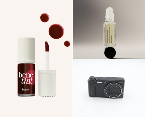 what’s in my purse cover photo collage