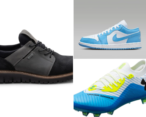 Perfect for Men shoes cover photo collage