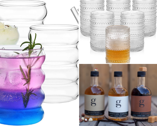 The Iced Coffee Edit cover photo collage