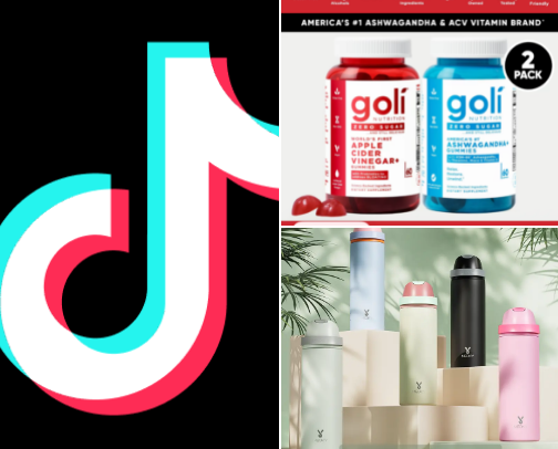 TikTok shop products I love and want!😍 cover photo collage