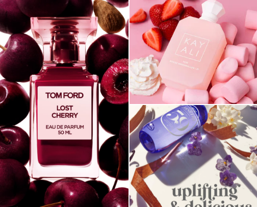Perfumes cover photo collage