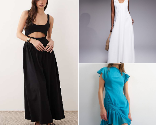Dresses for Your "Main Character" Vacation cover photo collage