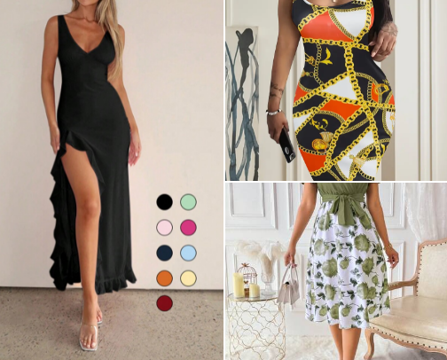 Unique Fits & Fashion cover photo collage