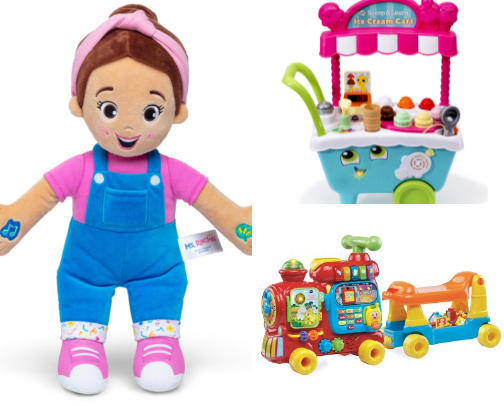 Items my toddler loves (until she doesn't) cover photo collage