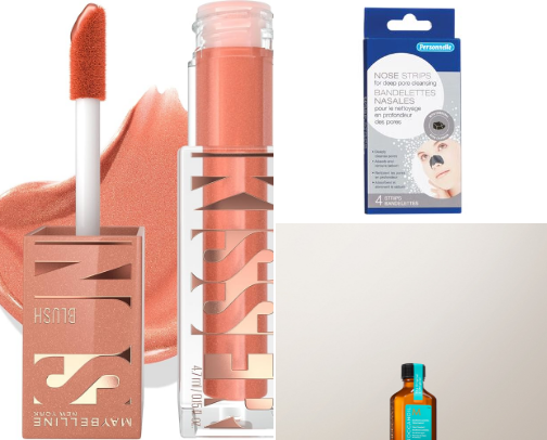 Cheap skincare, haircare makeup and aftercare cover photo collage